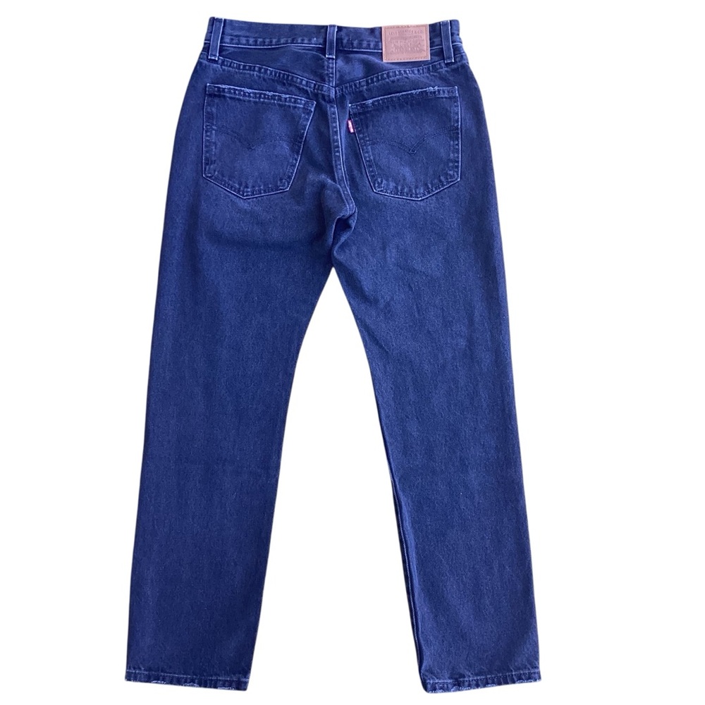 LEVI’S Premium Middy Straight Jeans 27x29 100% Cotton - Picture 4 of 12